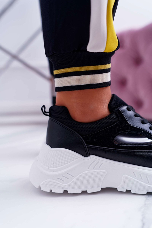 Dámske športové topánky, hrubá vysoká výška vysokej výšky