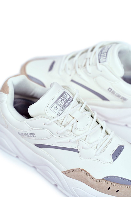 Pánske športové topánky Big Star White GG174573