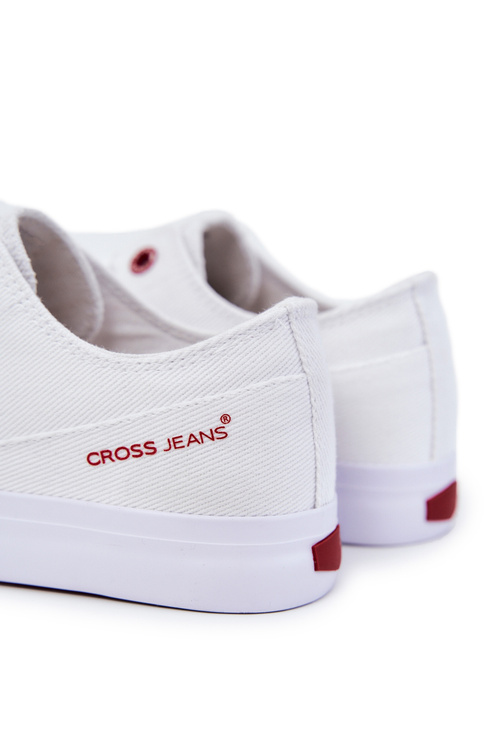 Klasické pánské tenisky Cross Jeans JJ1R4031C White