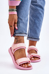 Dámske športové sandále Big Star LL274729 Pink