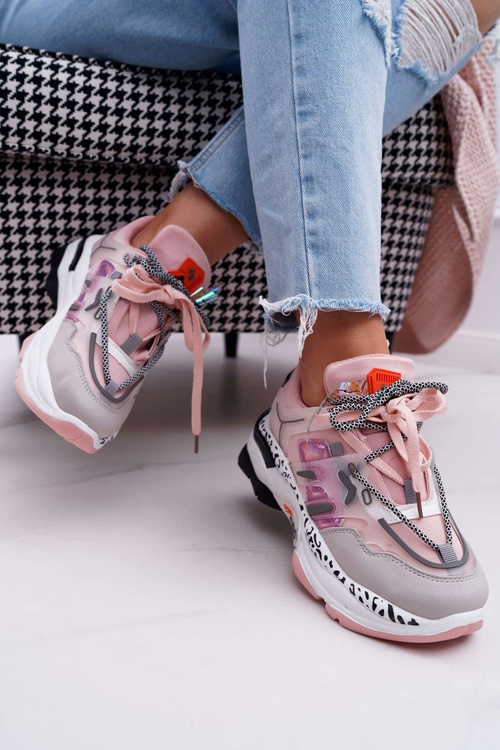 Dámská Sportovní Obuv Růžová Focus