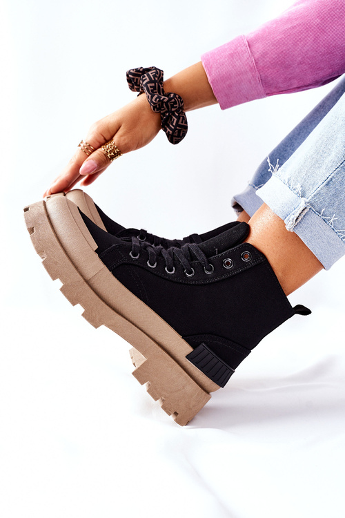 Dámsky čierny topánky