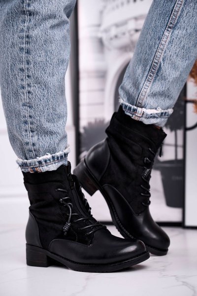 Dámske topánky Čierne medvedí pracovníci