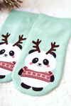 Panda's Foot Socks Green