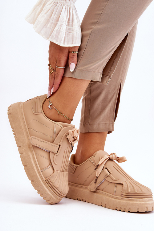 Dámska módna športová topánka béžová genéza