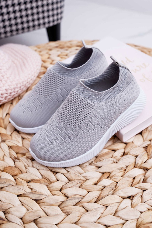 Šedá lambi detská športová topánky