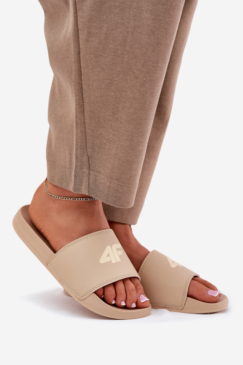 Dámske Pantofle 4F 4FRMM00FSLIF010-83S Béžové