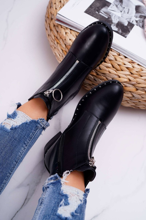 Dámske ploché topánky, dekoratívny posúvač čiernej verminy