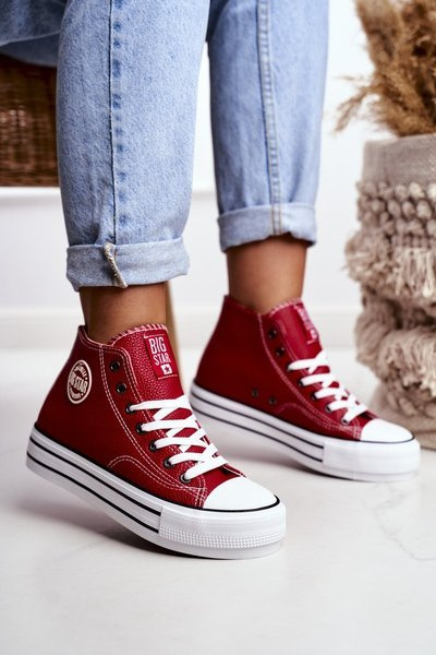 Dámska veľká hviezda Red GG274014 tenisky