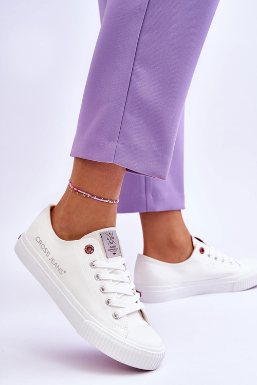 Dámské tenisky Cross Jeans LL2R4067 Bíle