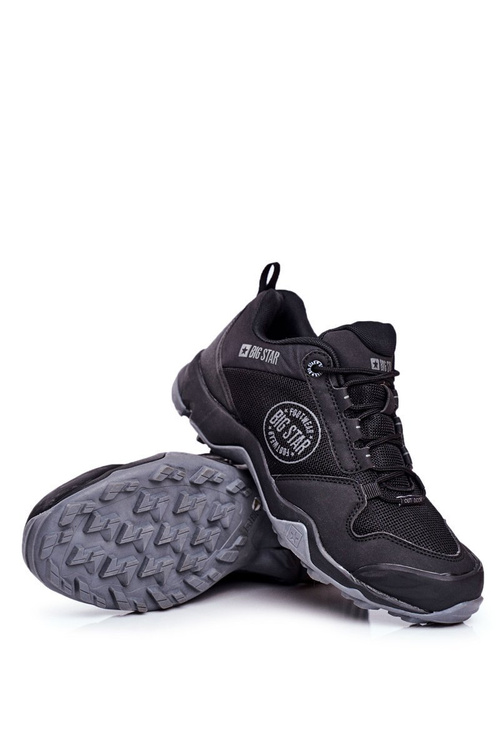 Pánske trekkingové topánky Veľká hviezda High Outdoor Black FF174303