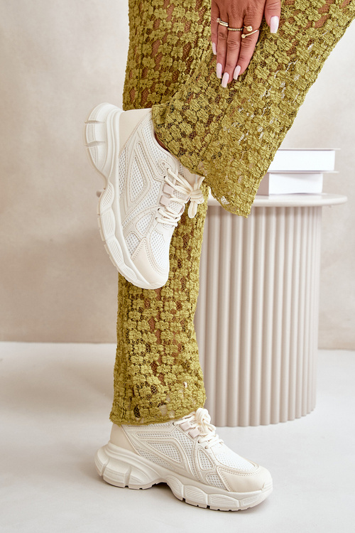 Dámské Sportovní Tenisky Béžové Timoci