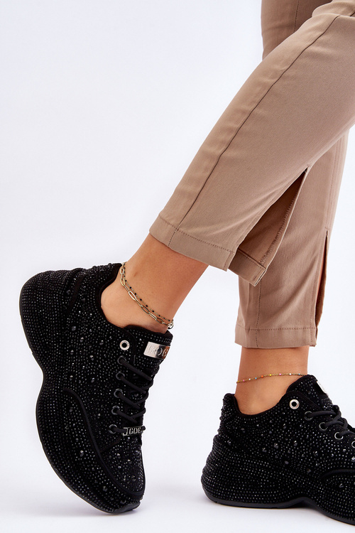 Dámské Tenisky na platformě GOE JJ2N4058 Černá