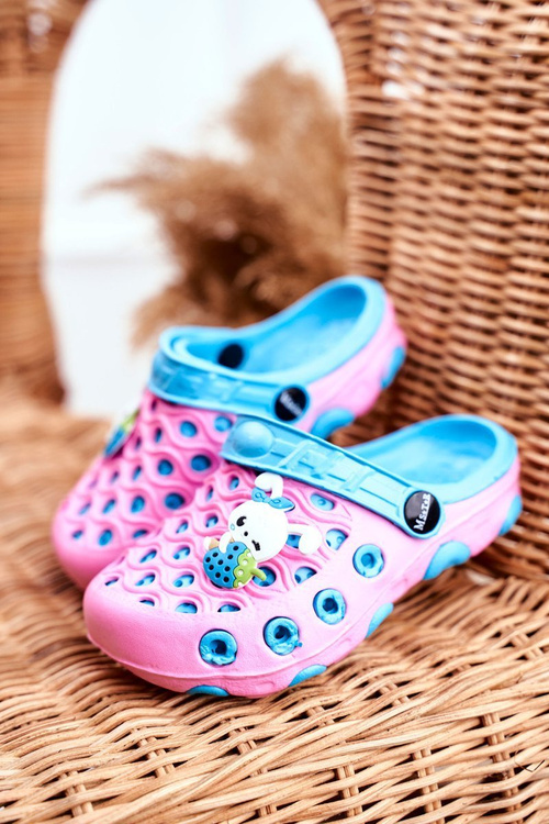 Dětské žabky Pěnové Kroks Růžový Králičí Zoë