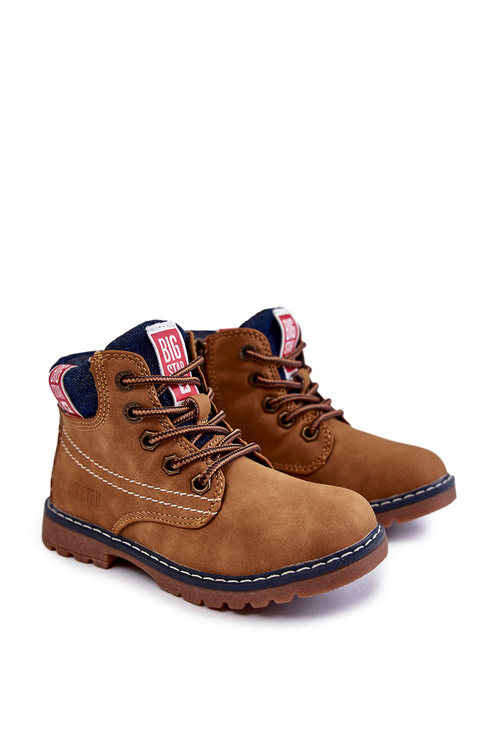 Veľká hviezda KK374130 Detské topánky Camel
