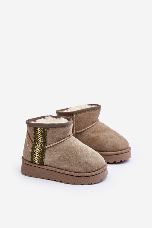 Snehové topánky izolované detská zelená leonora