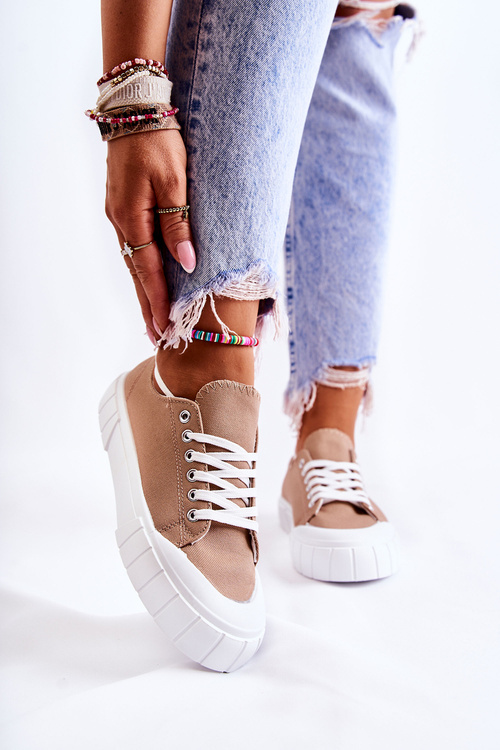 Dámske Brown prichádzajú tenisky na platforme