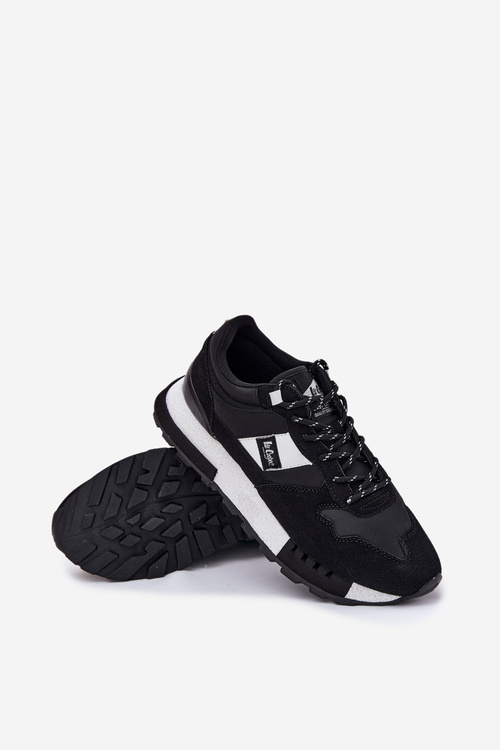 Zateplené Pánske Sneakers Na Platforme Lee Cooper LCJ-25-03-3378M Čierne