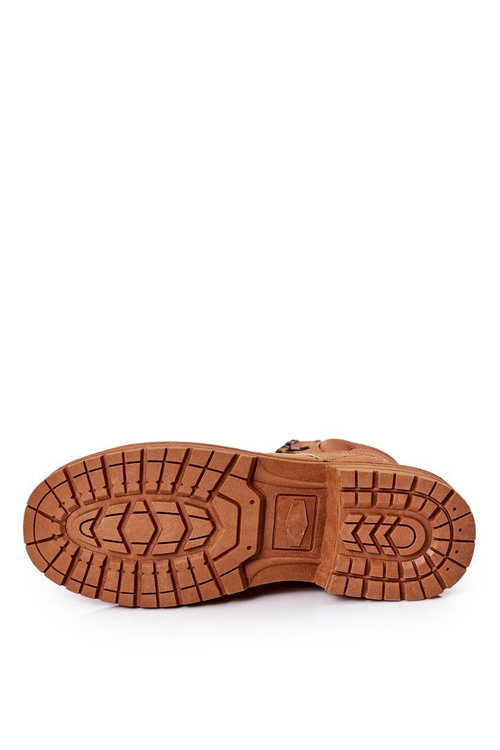 Pánske krížové džínsy EE1R4031C Camel Trekking topánky