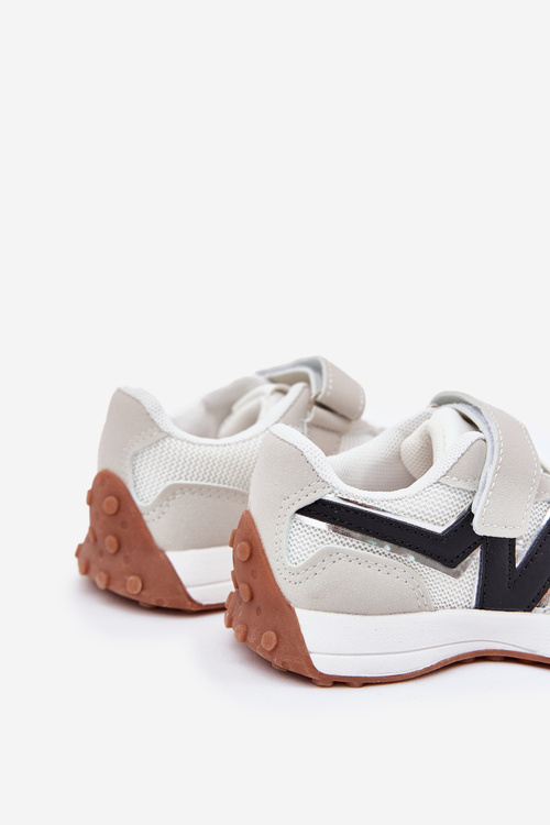 Detské tenisky na suchý zips šedé Tezzu