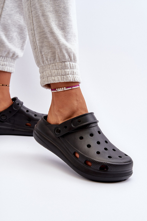 Dámské pěnové žabky černé Ilariana