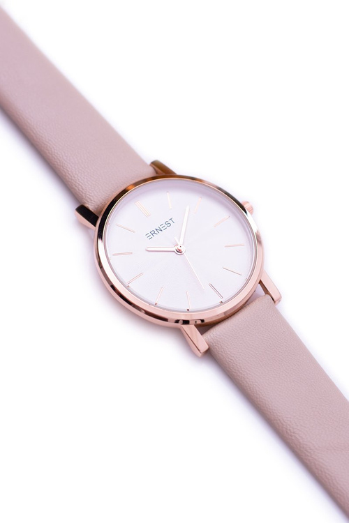 Dámské Hodinky Ernest Vega béžové