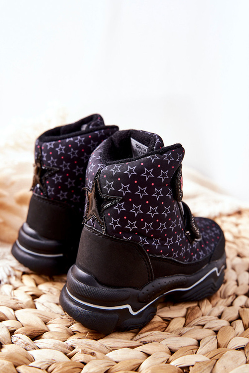 Dětské sněhové boty Boty Big Star II374091 Černé