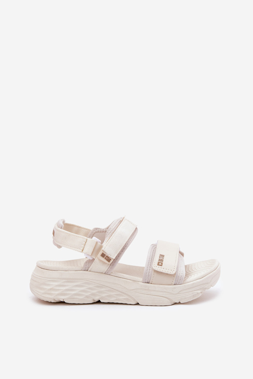 Dámské Sportovní Sandály Na Platformě Big Star RR274A076 Béžové