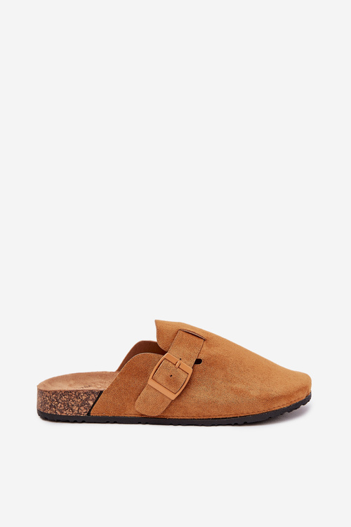 Dámske Klompy A Na Korkovej Platforme S Prackou Camel Klarae