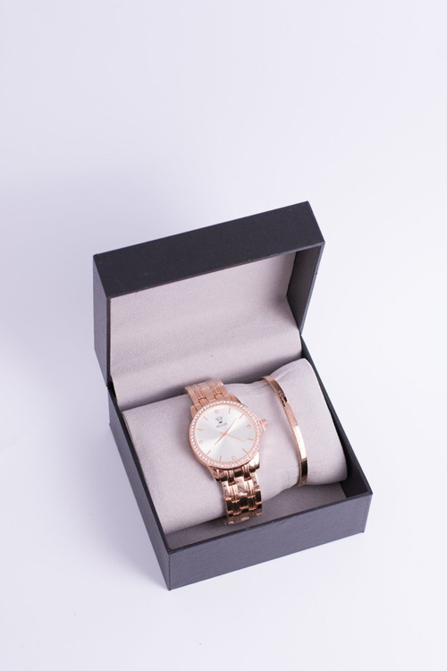 Women's Gold Watch with Bracelet Bellos 