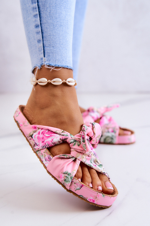 Klasické žabky veľké hviezdy JJ274702 Pink