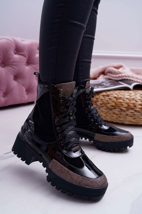 Dámské kotníkové boty černé Havok