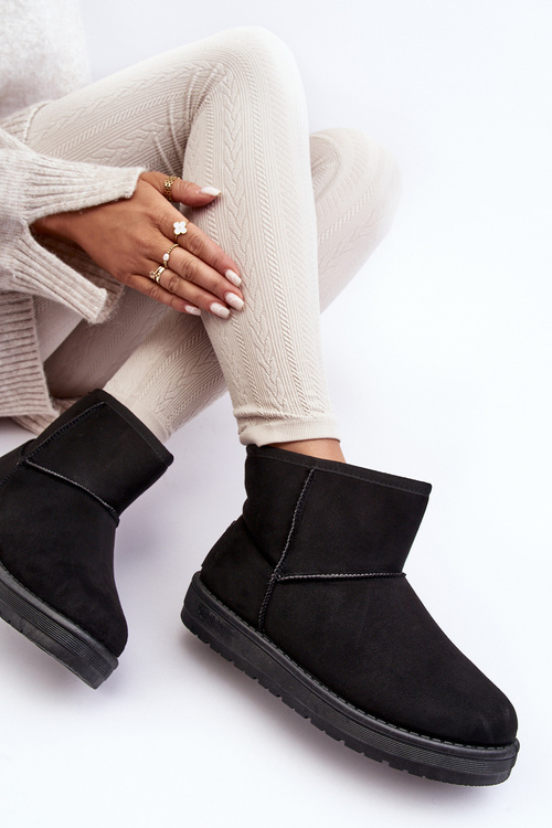 Dámske snehové topánky izolované čiernou veľkou hviezdou MM274158