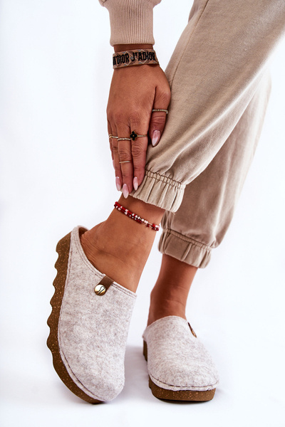 Domáce béžové béžové preventívne žabky inblu DK-08-002