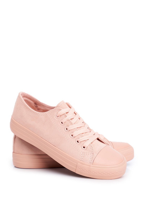 Dámske ružové semišové tenisky El Paso