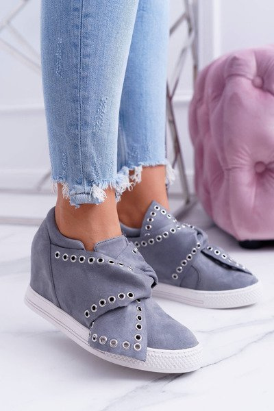 Dámská obuv sneakers Šedé LU BOO Margo