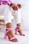 Elegantné sandále na Post Pink Michele