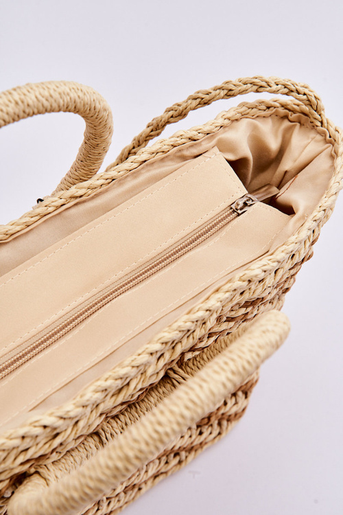 Módny veľký béžový zámok