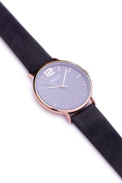 Dámske čierne hodinky Ernest Claire