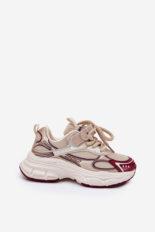 Lehké Dětské Tenisky Na Silné Podešvi Zlaté Xairana