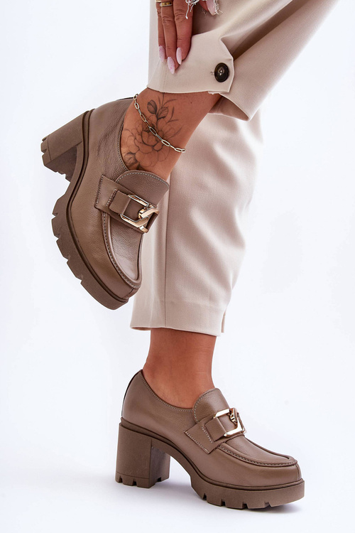 Elegantné topánky na post -dekorácii Dark -Dength Lemar Harmel