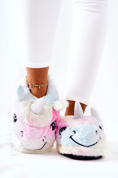 Nazouvací Dámské pantofle Unicorn Pestrobarevné