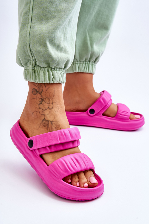 Sandály Foam Slide Fuchsie Lirell