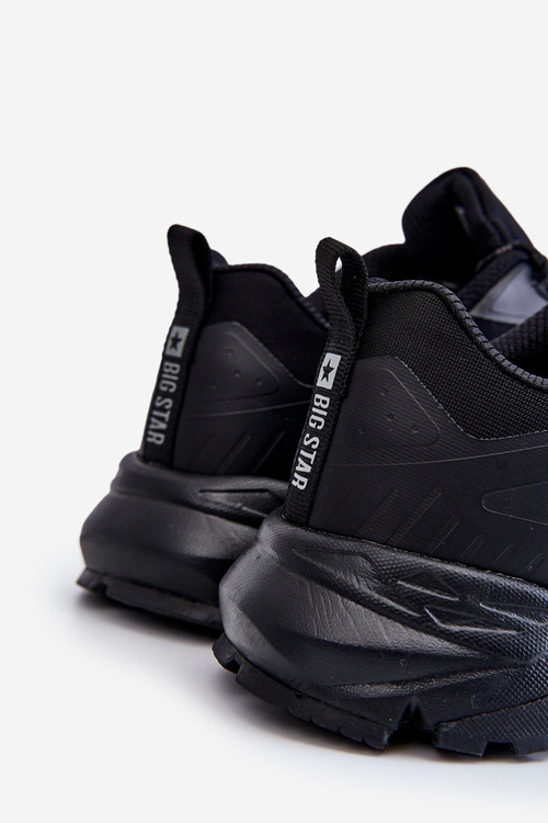 Pánské klasické sportovní boty Memory Foam System Big Star LL174127 Černá