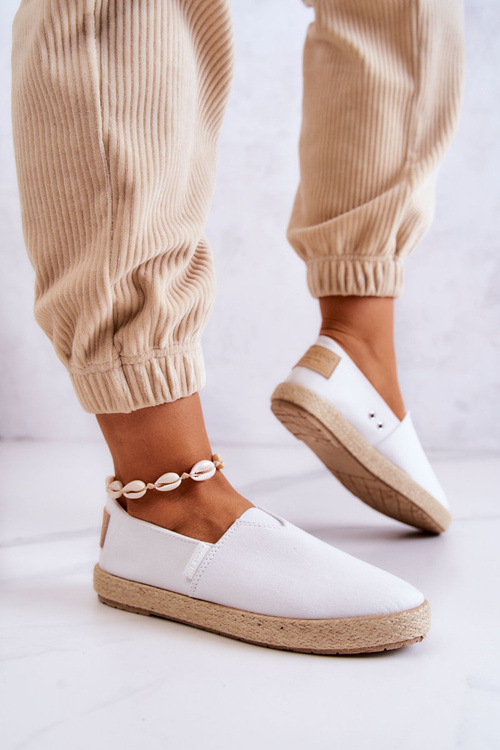 Módní dámské espadrilky Cross Jeans JJ2R4001C White