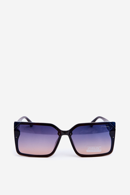 Černé Dámské Sluneční Brýle UV400 ve Čtvercovém Tvaru