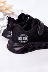 Dětské Sportovní Obuv Sneakersy Big Star HH374184 Černé