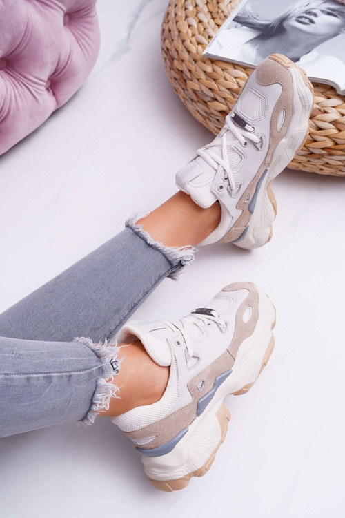 Dámská Sportovní Obuv Big Star by Daniel Lopez Béžové FF274429