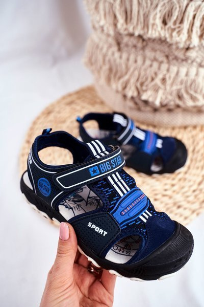 Detské sandále s veľkou hviezdou pre suchý zips FF374211