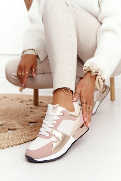 Dámske tenisky Sneakers Športové topánky s trblietkami Belinda